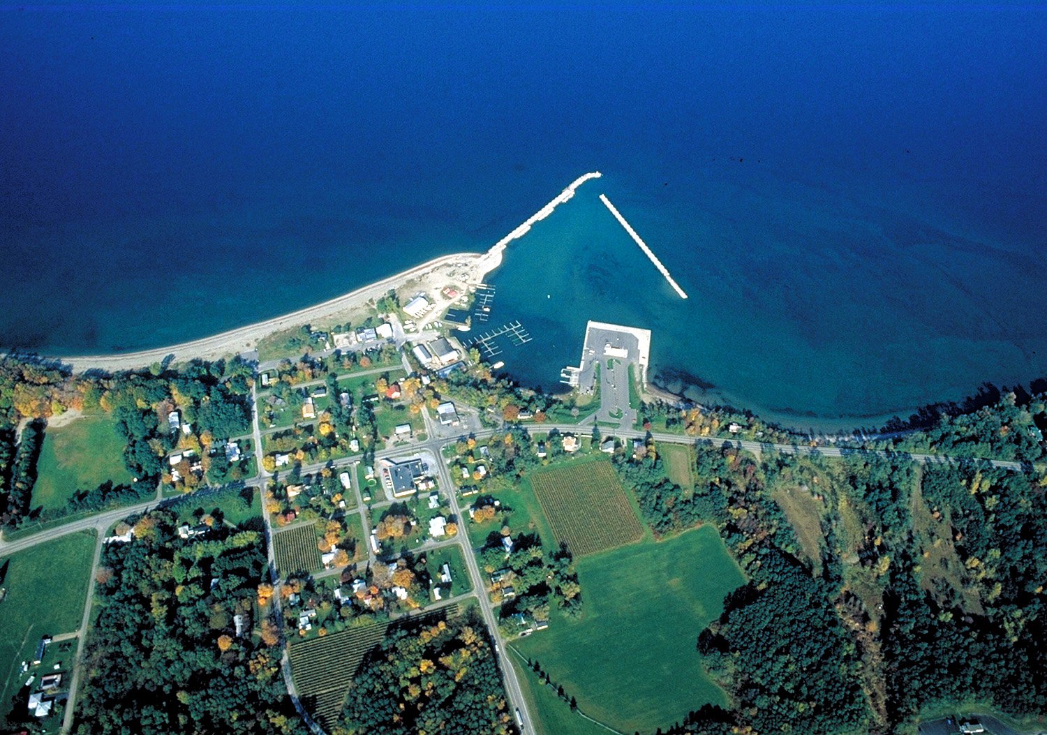 Westfield, New York: Chautauqua Creek and the Lake Erie Wine Trail